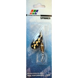 Блешня на хижу рибу, обертова, EOS S0036A, вага 8г, колір GS431001